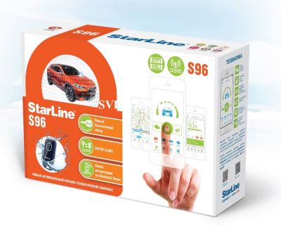 Автосигнализация StarLine S96 v2 BT 2CAN+4LIN 2SIM GSM