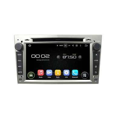 Штатная магнитола OPEL Astra H, Vectra С, Corsa D, Antara, Vivaro, Meriva, Zafira (серебро) KD-7408 в Тюмени
