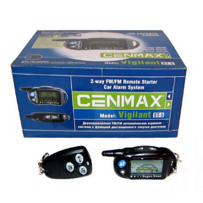Автосигнализация CENMAX VIGLANT-ST 5А автозапуск