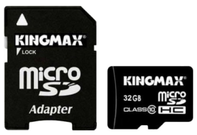 Карта памяти Kingmax SDHC 32 GB class 10 купить в Тюмени