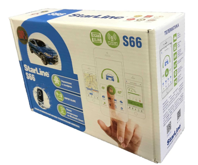 Автосигнализация StarLine S66 BT GSM изображение Автосигнализация StarLine S66 BT GSM купить в Тюмени