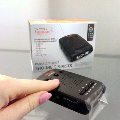 Радар-детектор Sho-me G900 STR White (GPS) в Тюмени