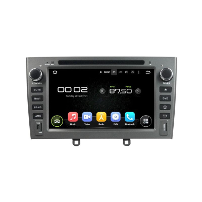 Штатная магнитола PEUGEOT Peugeot 408 2012+, 308 2008-2014, RCZ 2010-2015 серый KD-7604-g-P6 7", 102 в Тюмени