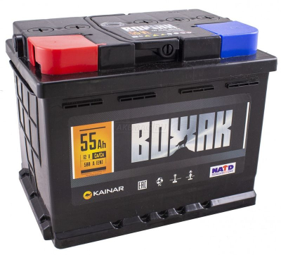 Аккумулятор 6СТ Вожак 55Ач (352*177*192) купить в Тюмени